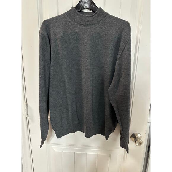 Murano Extra Fine Wool Sweater Bundle Men XL Academia Twee Preppy Classy Flaws - Picture 5 of 16